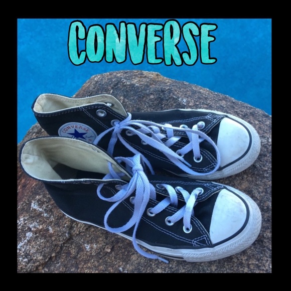 Converse Shoes - ❤️FINAL❤️Black converse All⭐️stars.  Unisex